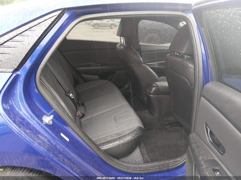 2023 Hyundai Elantra VIN KMHLR4AF3PU534024 IAAI salvage auction — REAR END, Salvage (New Jersey), sold $4,425 on 2026-07-21 (photo 8)