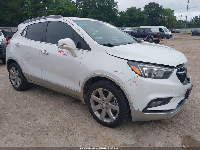 2017 Buick Encore VIN KL4CJBSB6HB015293 IAAI salvage auction — FRONT END, Original (Texas), sold $1,400 on 2026-07-30 (photo 1)