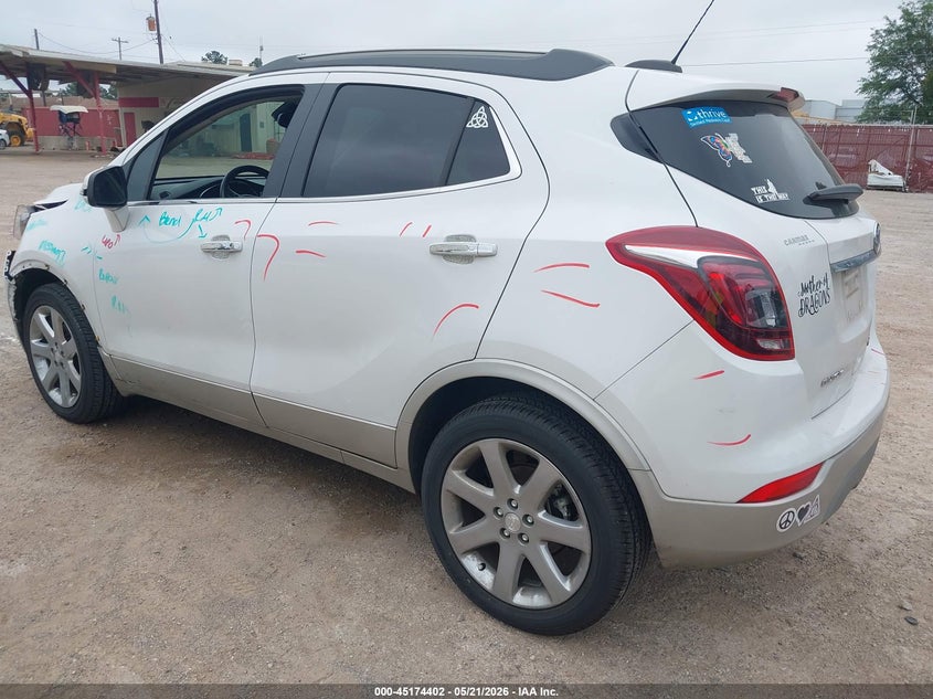 2017 Buick Encore VIN KL4CJBSB6HB015293 IAAI salvage auction — FRONT END, Original (Texas), sold $1,400 on 2026-07-30 (photo 3)