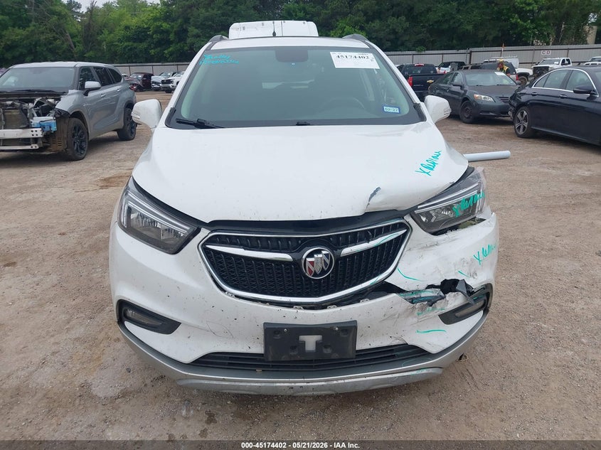 2017 Buick Encore VIN KL4CJBSB6HB015293 IAAI salvage auction — FRONT END, Original (Texas), sold $1,400 on 2026-07-30 (photo 6)
