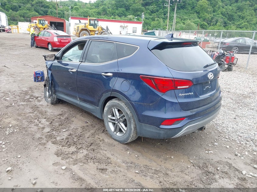 2017 Hyundai Santa fe VIN 5XYZTDLB5HG392899 IAAI salvage auction — LEFT FRONT, Salvage Title, sold $1,500 on 2026-07-21 (photo 3)