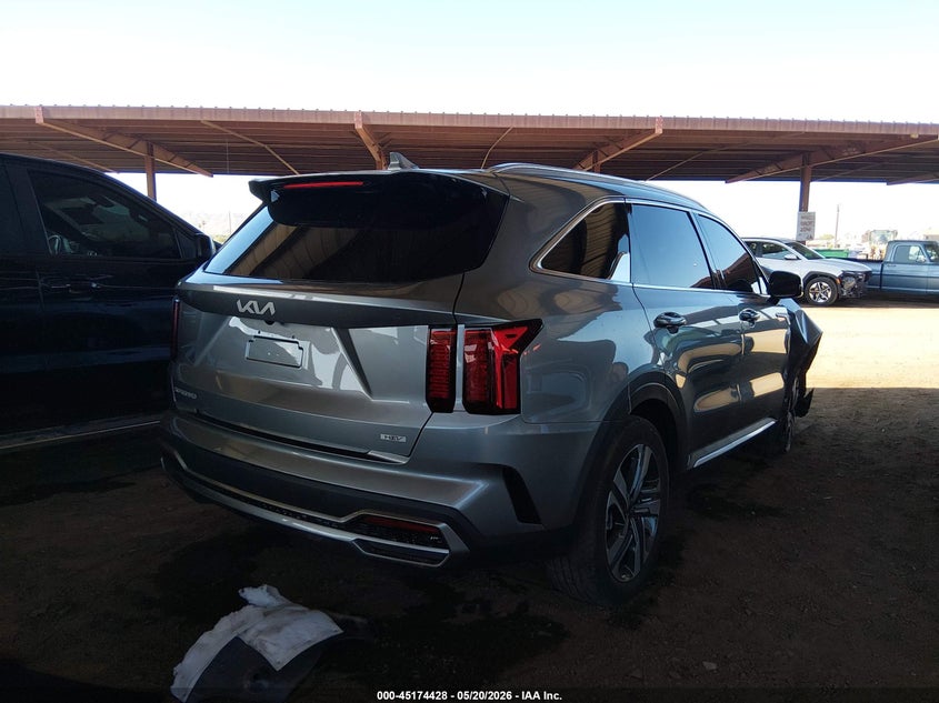 2023 Kia Sorento VIN KNDRHDLG6P5189430 IAAI salvage auction — RIGHT FRONT, Salvage (Arizona), sold $8,500 on 2026-07-07 (photo 4)