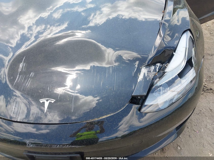 2021 Tesla Model 3 VIN 5YJ3E1EB9MF992807 IAAI salvage auction — LEFT FRONT, Salvage (Massachusetts), sold $9,400 on 2026-07-15 (photo 6)