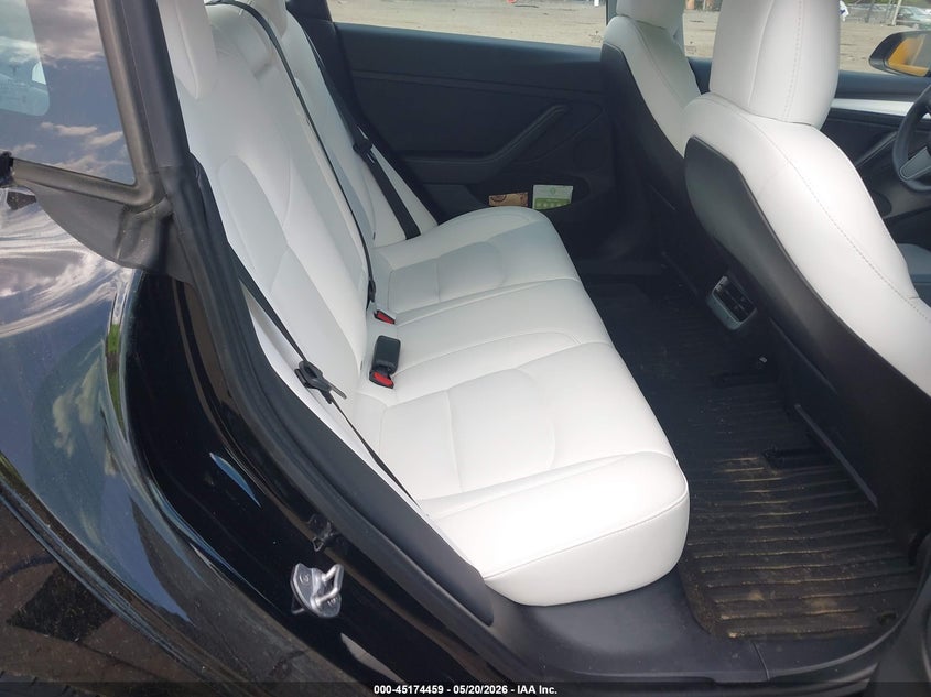 2021 Tesla Model 3 VIN 5YJ3E1EB9MF992807 IAAI salvage auction — LEFT FRONT, Salvage (Massachusetts), sold $9,400 on 2026-07-15 (photo 8)