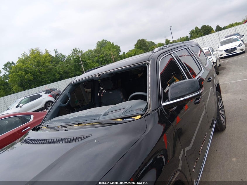 2023 Jeep Grand wagoneer VIN 1C4SJVGP2PS504828 IAAI salvage auction — STORM DAMAGE, Clear (Tennessee), sold $30,250 on 2026-09-21 (photo 6)