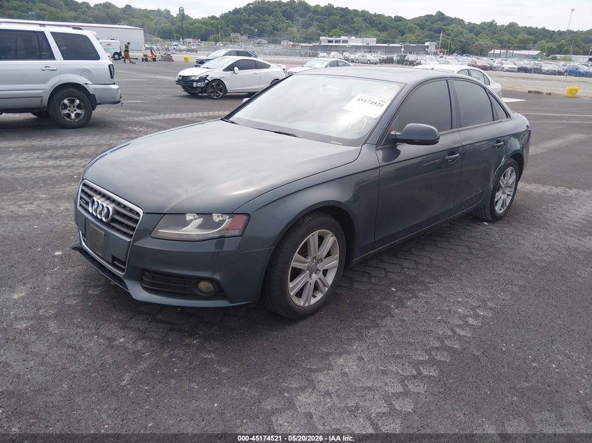 2010 Audi A4 VIN WAUBFAFL0AN030695 IAAI salvage auction — LEFT REAR, Salvage (Illinois), sold $650 on 2026-07-07 (photo 2)