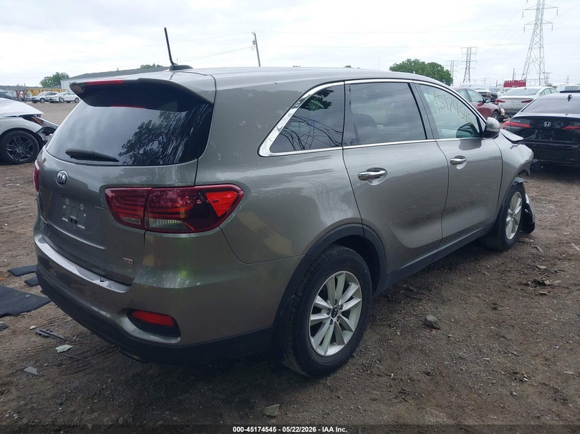 2019 Kia Sorento VIN 5XYPG4A39KG479641 IAAI salvage auction — FRONT END, Salvage (Indiana), sold $1,500 on 2026-07-22 (photo 4)