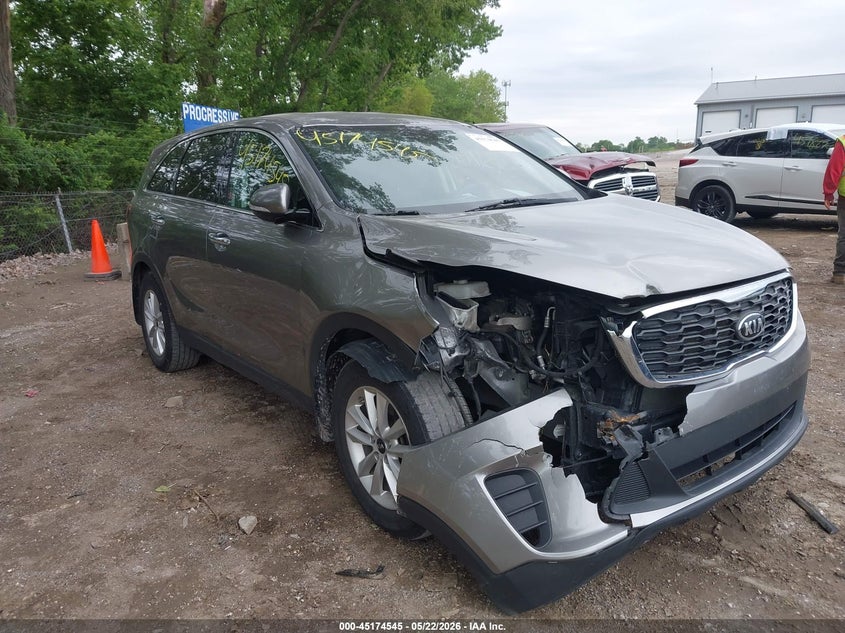 2019 Kia Sorento VIN 5XYPG4A39KG479641 IAAI salvage auction — FRONT END, Salvage (Indiana), sold $1,500 on 2026-07-22 (photo 6)