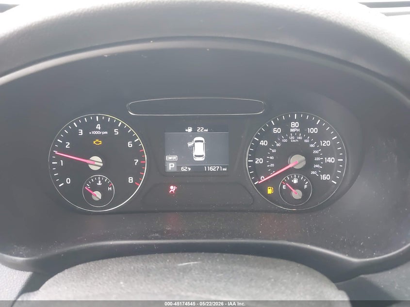 2019 Kia Sorento VIN 5XYPG4A39KG479641 IAAI salvage auction — FRONT END, Salvage (Indiana), sold $1,500 on 2026-07-22 (photo 7)