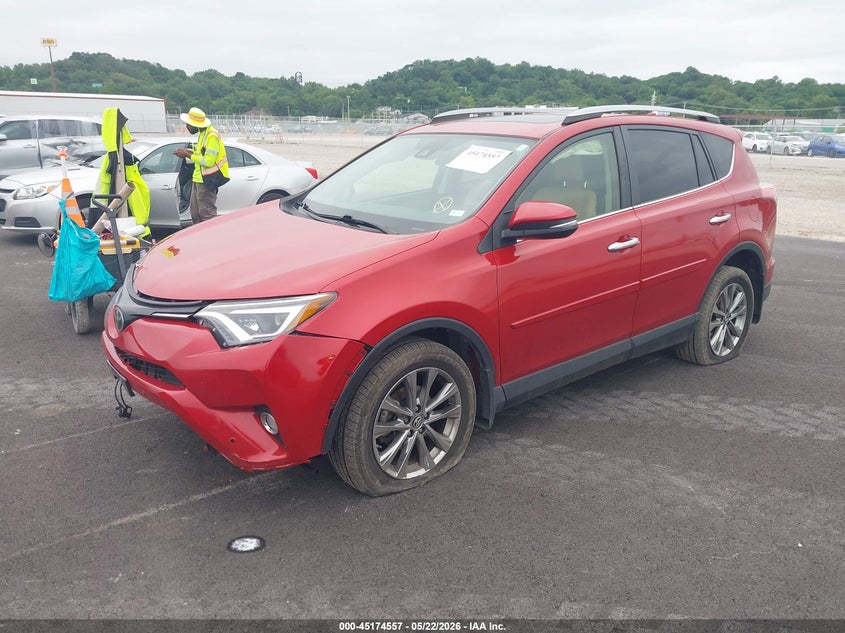 2017 Toyota Rav 4 VIN JTMDFREV2HJ145572 IAAI salvage auction — FRONT END, Salvage (Missouri), sold $4,350 on 2026-07-28 (photo 2)