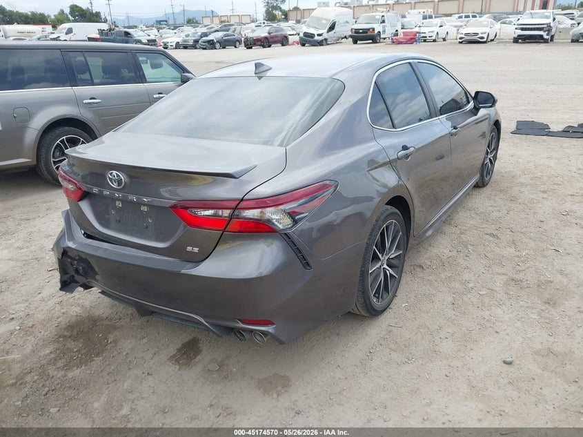 2023 Toyota Camry VIN 4T1T11AK0PU795713 IAAI salvage auction — REAR END, Salvage Title, sold $8,500 on 2026-08-01 (photo 4)