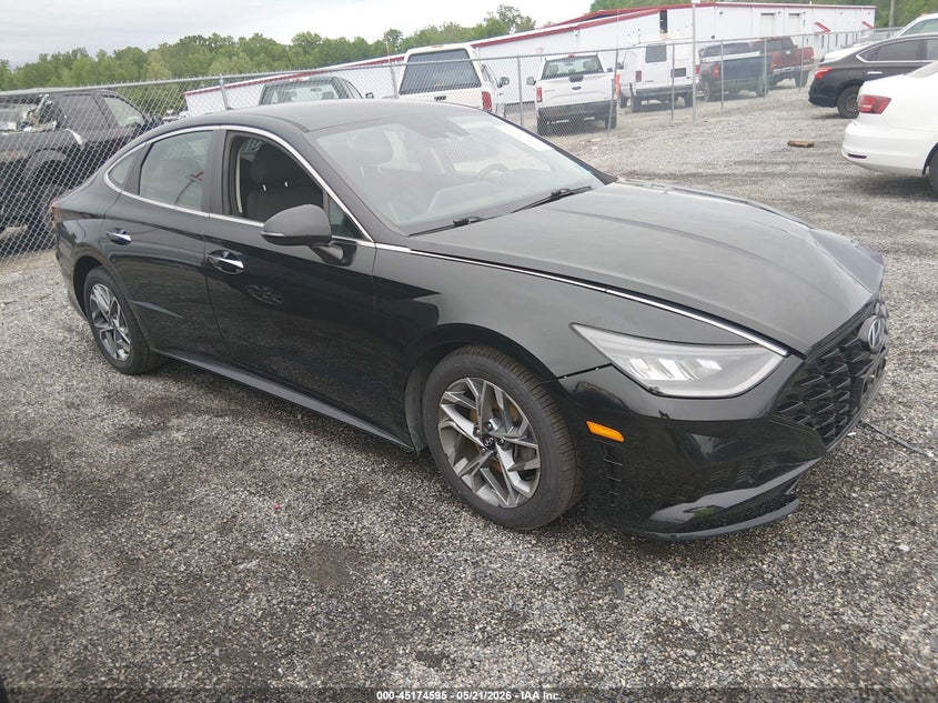 2020 Hyundai Sonata VIN 5NPEF4JA0LH062167 IAAI salvage auction — LEFT FRONT, Salvage - Greater Than 75% (Maryland), sold $2,550 on 2026-07-27 (photo 1)