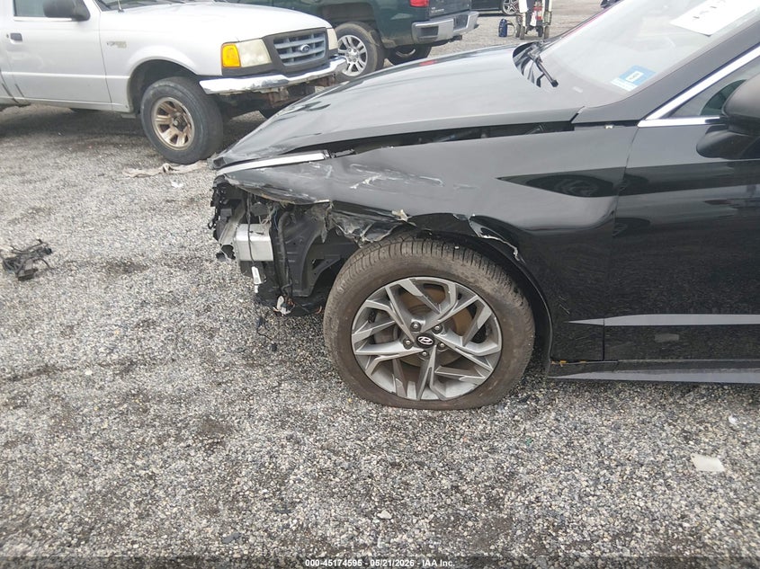 2020 Hyundai Sonata VIN 5NPEF4JA0LH062167 IAAI salvage auction — LEFT FRONT, Salvage - Greater Than 75% (Maryland), sold $2,550 on 2026-07-27 (photo 6)