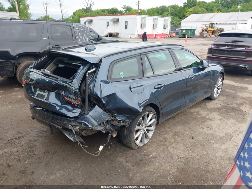 2020 Volvo V60 VIN YV1102EK6L2349709 IAAI salvage auction — REAR END, Salvage - Greater Than 75% (Maryland), sold $2,700 on 2026-07-28 (photo 4)