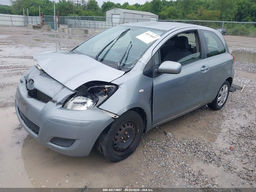 2009 Toyota Yaris VIN JTDJT903095267536 IAAI salvage auction — FRONT END, Salvage (Ohio), sold $225 on 2026-07-08 (photo 2)