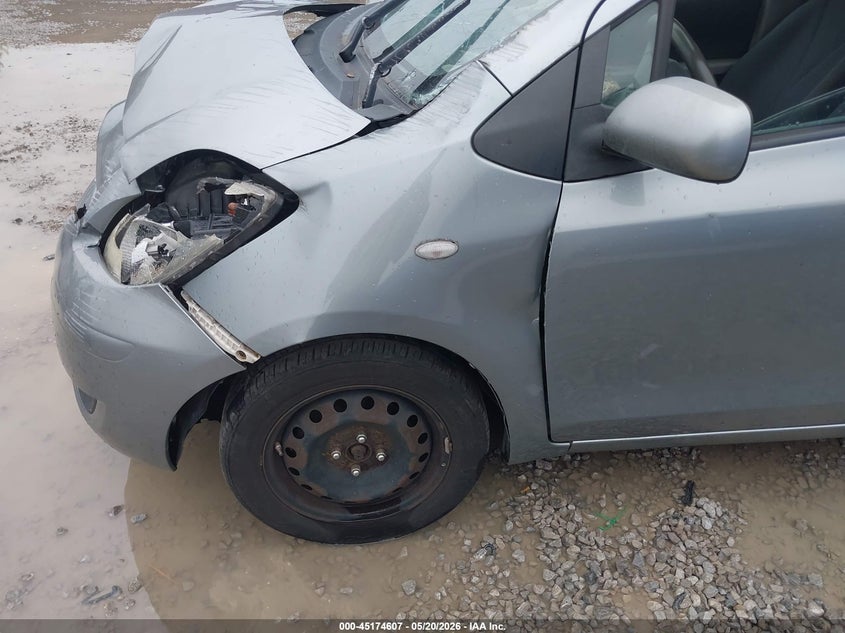 2009 Toyota Yaris VIN JTDJT903095267536 IAAI salvage auction — FRONT END, Salvage (Ohio), sold $225 on 2026-07-08 (photo 6)