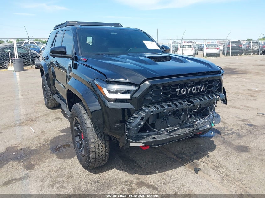 2025 Toyota 4runner VIN JTEVB5BR2S5019952 IAAI salvage auction — FRONT END, Salvage (California), sold $47,200 on 2026-07-15 (photo 1)