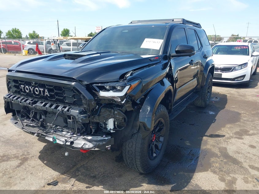 2025 Toyota 4runner VIN JTEVB5BR2S5019952 IAAI salvage auction — FRONT END, Salvage (California), sold $47,200 on 2026-07-15 (photo 2)