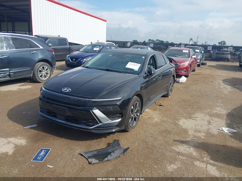 2024 Hyundai Sonata VIN KMHL64JA6RA385223 IAAI salvage auction — REAR END, Salvage (Texas), sold $6,350 on 2026-07-28 (photo 2)