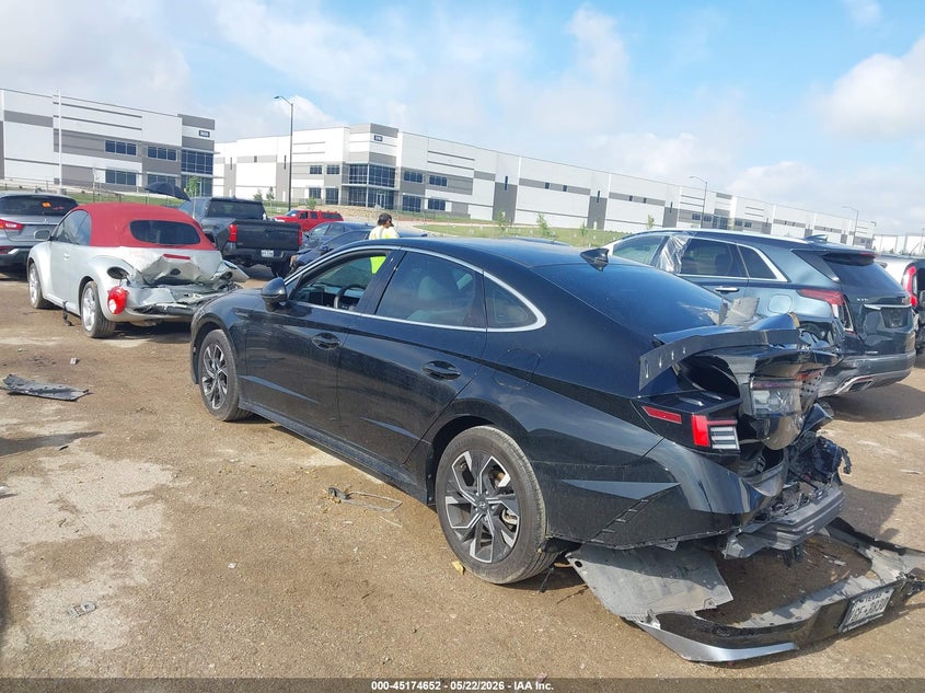 2024 Hyundai Sonata VIN KMHL64JA6RA385223 IAAI salvage auction — REAR END, Salvage (Texas), sold $6,350 on 2026-07-28 (photo 3)