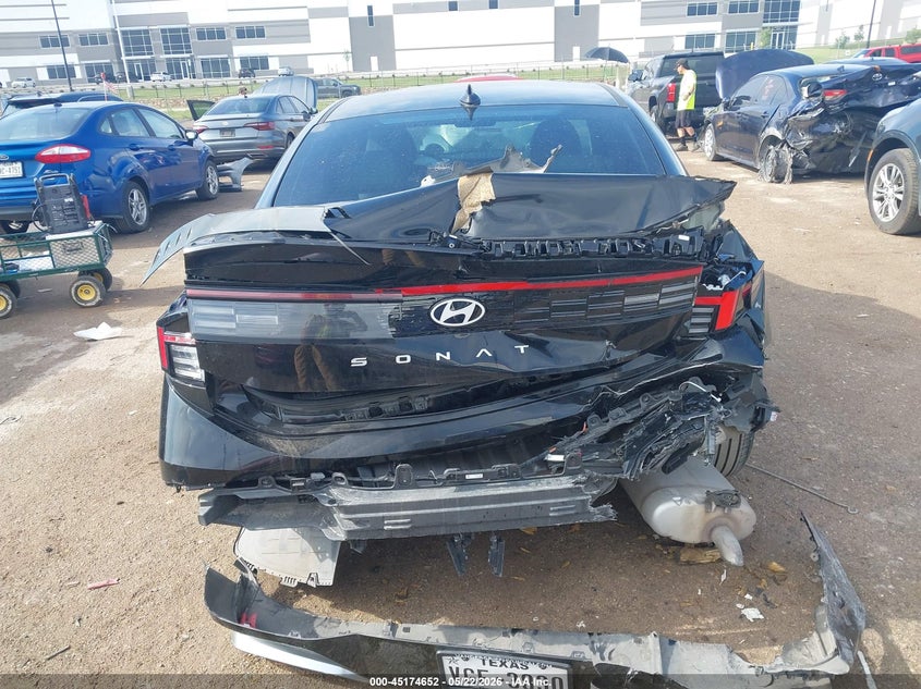 2024 Hyundai Sonata VIN KMHL64JA6RA385223 IAAI salvage auction — REAR END, Salvage (Texas), sold $6,350 on 2026-07-28 (photo 6)