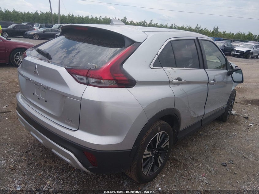 2025 Mitsubishi Eclipse cross VIN JA4ATWAA4SZ014952 IAAI salvage auction — RIGHT FRONT, Salvage (Pennsylvania), sold $3,100 on 2026-07-22 (photo 4)