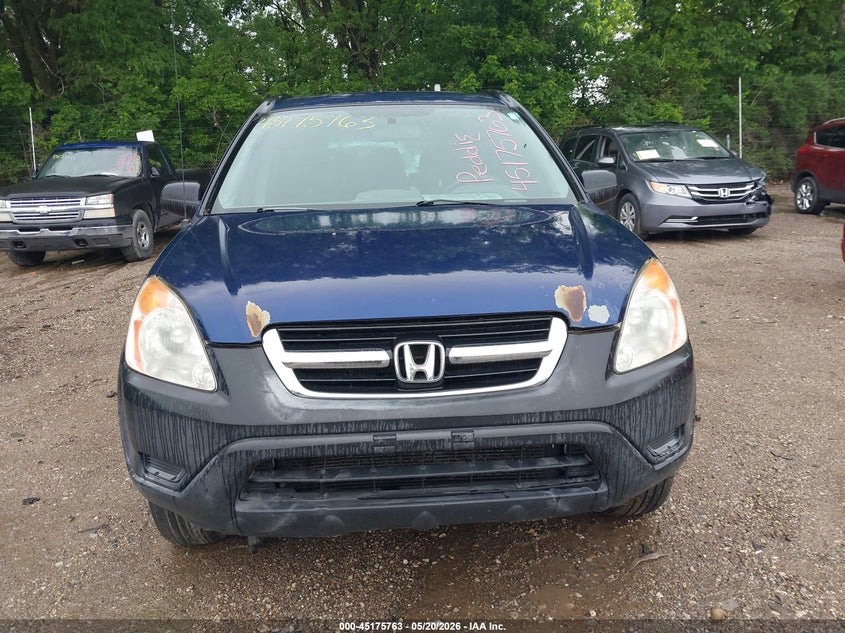 2002 Honda Cr-v VIN SHSRD78802U002360 IAAI salvage auction — NORMAL WEAR, Clear (Indiana), sold $1,275 on 2026-07-29 (photo 6)