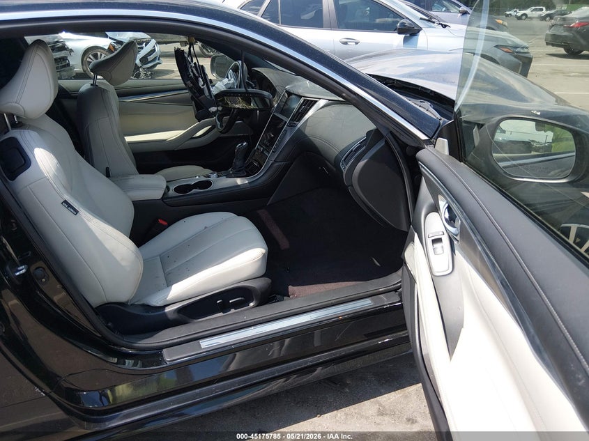 2018 Infiniti Q60 VIN JN1EV7EK2JM342587 IAAI salvage auction — LEFT FRONT, Salvage (North Carolina), sold $1,750 on 2026-07-08 (photo 5)