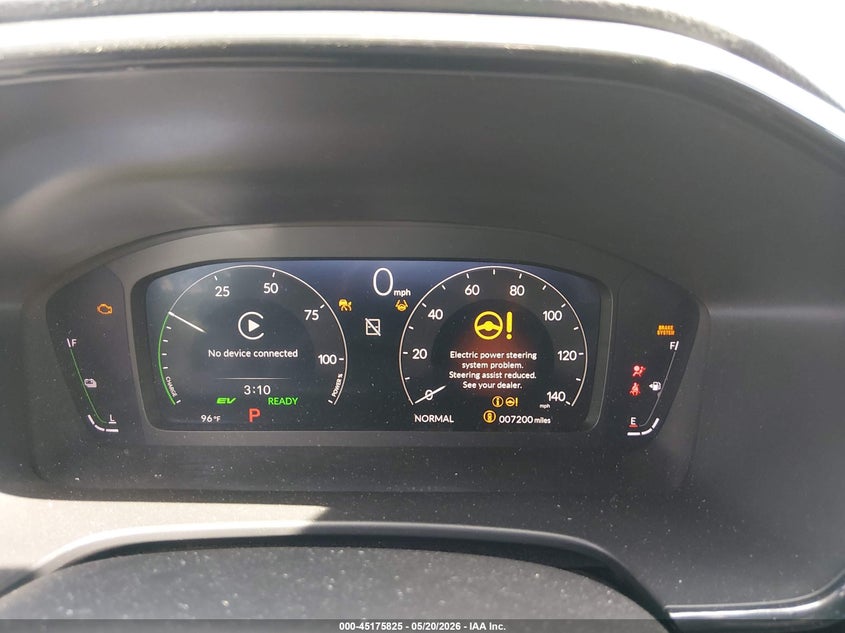 2026 Honda Cr-v VIN 7FARS6H91TE064629 IAAI salvage auction — FRONT END, Salvage (New Jersey), sold $10,200 on 2026-07-27 (photo 7)