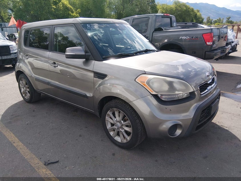 2013 Kia Soul VIN KNDJT2A60D7575688 IAAI salvage auction — REAR END, Salvage (Utah), sold $1,050 on 2026-07-16 (photo 1)