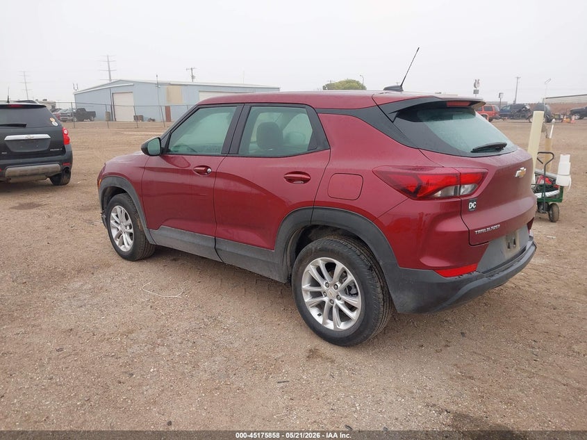 2025 Chevrolet Trailblazer VIN KL79MMSL6SB102305 IAAI salvage auction — ALL OVER, Salvage (Texas), sold $6,500 on 2026-07-20 (photo 3)