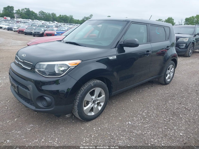 2017 Kia Soul VIN KNDJN2A29H7421834 IAAI salvage auction — HAIL, Clear (Missouri), sold $2,075 on 2026-07-06 (photo 2)