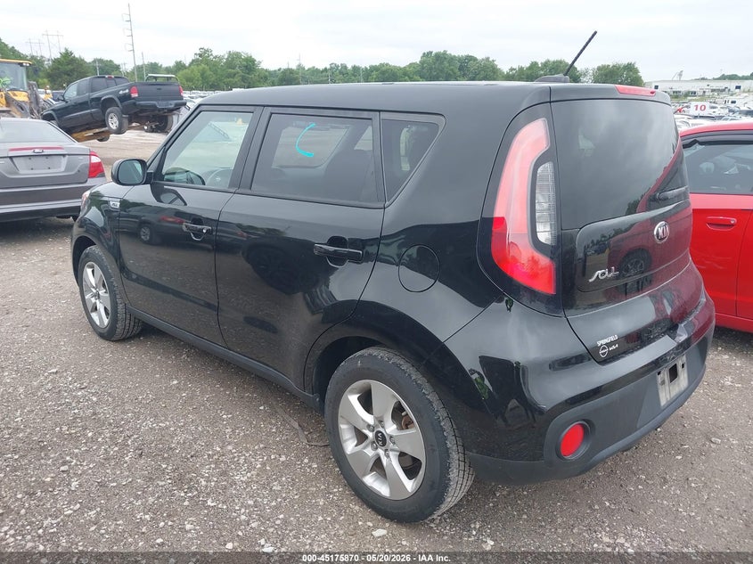 2017 Kia Soul VIN KNDJN2A29H7421834 IAAI salvage auction — HAIL, Clear (Missouri), sold $2,075 on 2026-07-06 (photo 3)