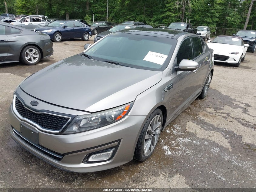 2015 Kia Optima VIN 5XXGR4A63FG394440 IAAI salvage auction — RIGHT SIDE, Salvage - 75% Or Less (Maryland), sold $1,550 on 2026-07-15 (photo 2)