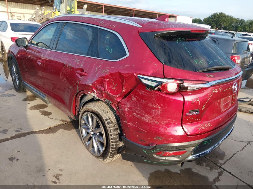 2018 Mazda Cx-9 VIN JM3TCADY2J0217973 IAAI salvage auction — LEFT REAR, Salvage (Texas), sold $2,850 on 2026-07-28 (photo 3)