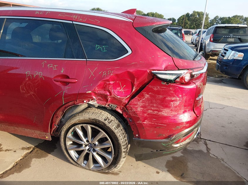 2018 Mazda Cx-9 VIN JM3TCADY2J0217973 IAAI salvage auction — LEFT REAR, Salvage (Texas), sold $2,850 on 2026-07-28 (photo 6)