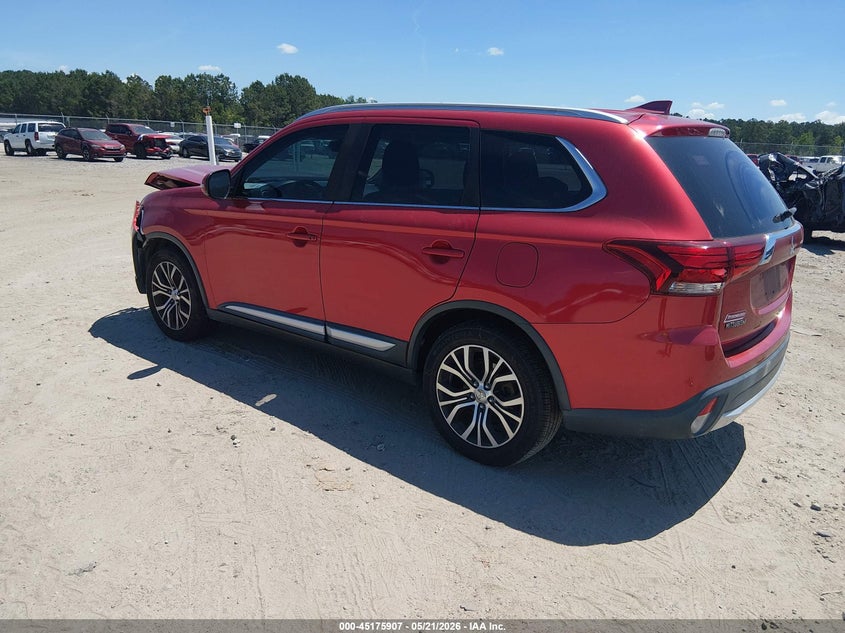 2018 Mitsubishi Outlander VIN JA4AZ3A3XJZ053218 IAAI salvage auction — FRONT END, Salvage (Georgia), sold $1,750 on 2026-07-17 (photo 3)
