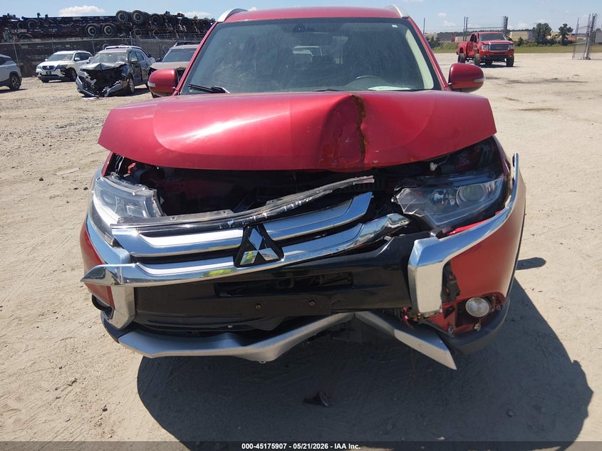 2018 Mitsubishi Outlander VIN JA4AZ3A3XJZ053218 IAAI salvage auction — FRONT END, Salvage (Georgia), sold $1,750 on 2026-07-17 (photo 6)