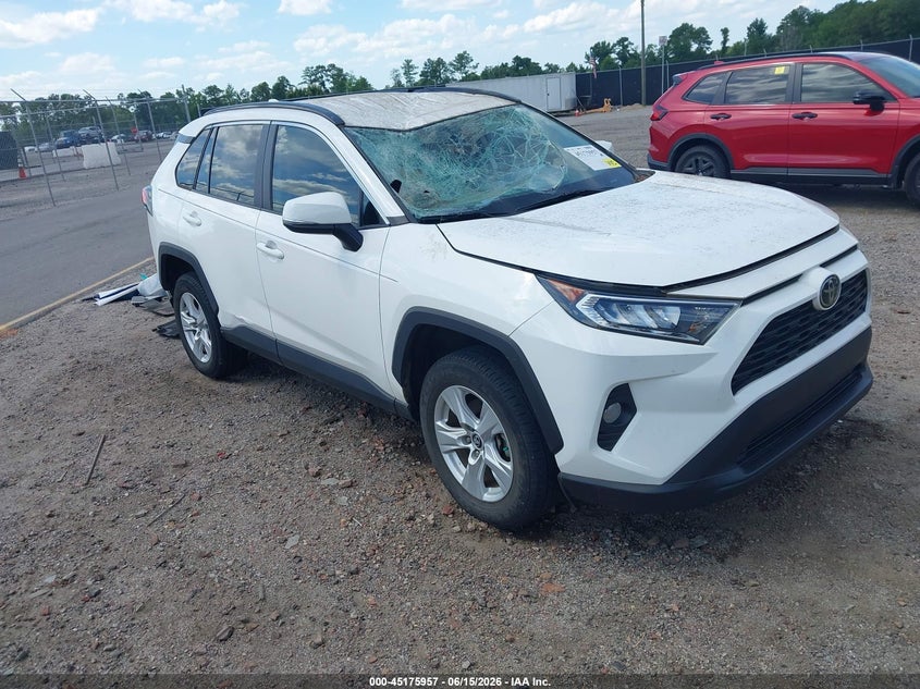 2020 Toyota Rav 4 VIN 2T3W1RFV1LW059945 IAAI salvage auction — ROOF, Salvage (South Carolina), sold $8,600 on 2026-07-31 (photo 1)