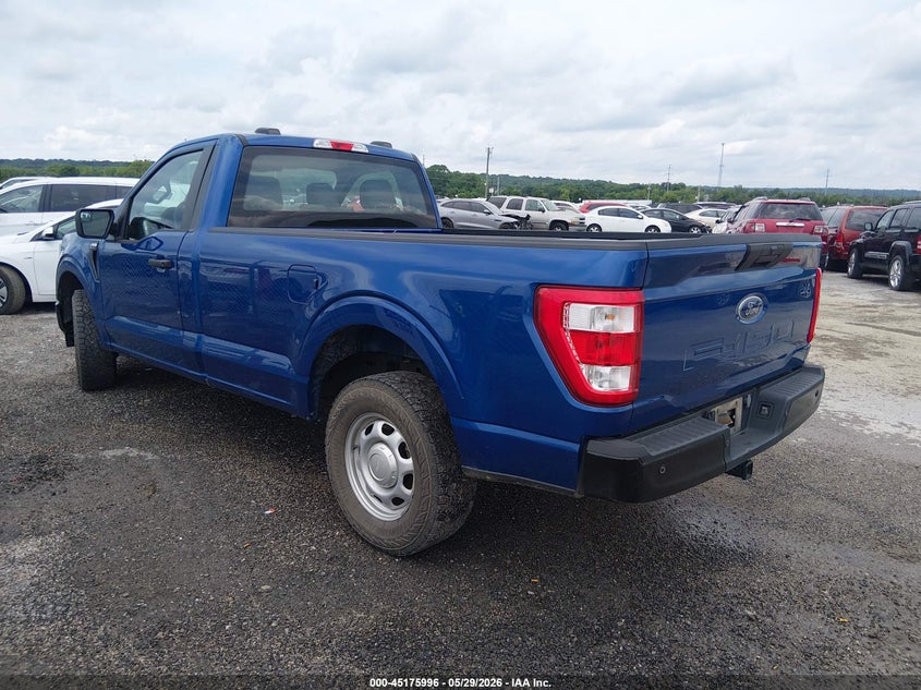 2023 Ford F-150 VIN 1FTMF1CB8PKD35444 IAAI salvage auction — NORMAL WEAR, SF97 (Oklahoma), sold $1,600 on 2026-07-09 (photo 3)