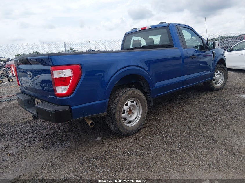 2023 Ford F-150 VIN 1FTMF1CB8PKD35444 IAAI salvage auction — NORMAL WEAR, SF97 (Oklahoma), sold $1,600 on 2026-07-09 (photo 4)