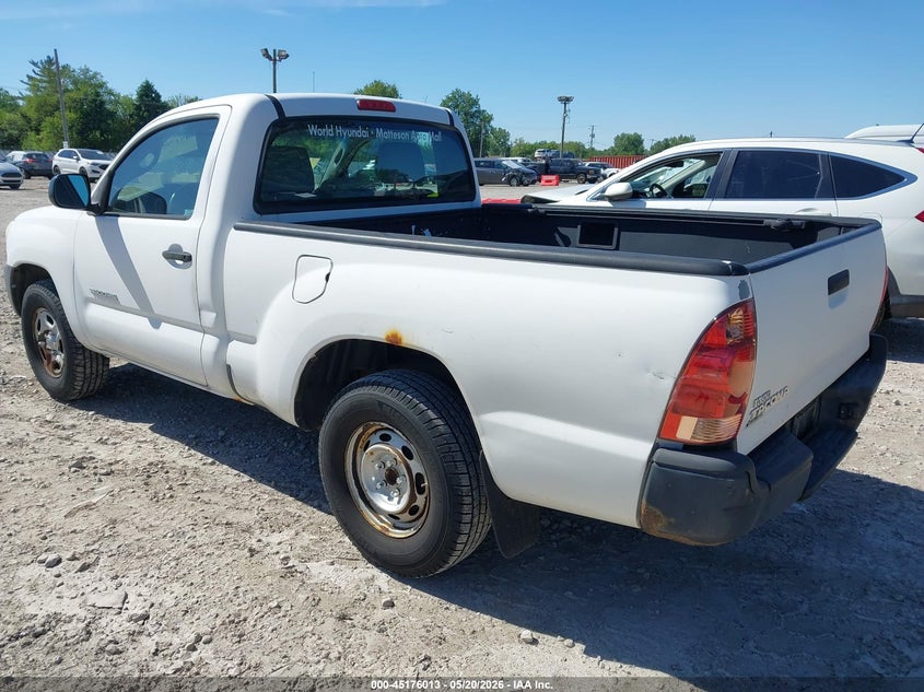 2007 Toyota Tacoma VIN 5TENX22N87Z461382 IAAI salvage auction — NORMAL WEAR, Clear (Illinois), sold $1,650 on 2026-07-14 (photo 3)