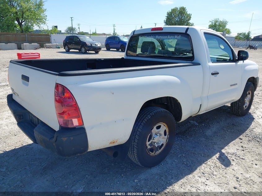 2007 Toyota Tacoma VIN 5TENX22N87Z461382 IAAI salvage auction — NORMAL WEAR, Clear (Illinois), sold $1,650 on 2026-07-14 (photo 4)