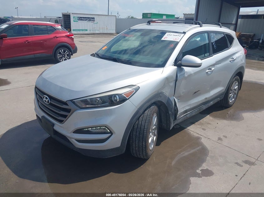 2016 Hyundai Tucson VIN KM8J33A47GU161264 IAAI salvage auction — LEFT SIDE, Salvage Title, sold $2,925 on 2026-07-15 (photo 2)