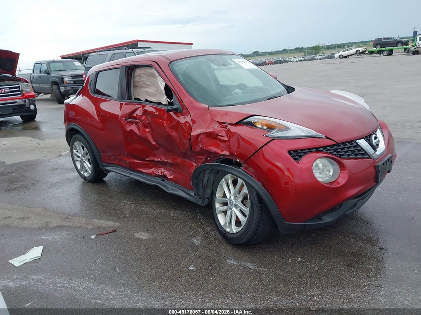 2016 Nissan Juke VIN JN8AF5MV2GT654887 IAAI salvage auction — RIGHT SIDE, Salvage Title, sold $25 on 2026-07-23 (photo 1)