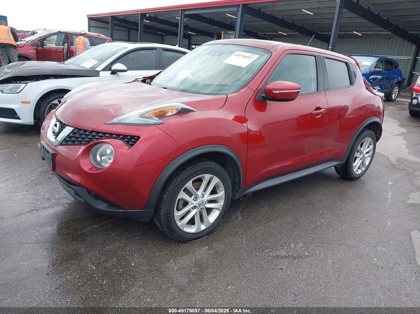 2016 Nissan Juke VIN JN8AF5MV2GT654887 IAAI salvage auction — RIGHT SIDE, Salvage Title, sold $25 on 2026-07-23 (photo 2)