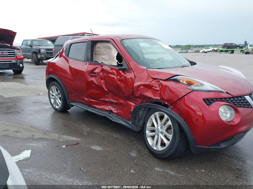 2016 Nissan Juke VIN JN8AF5MV2GT654887 IAAI salvage auction — RIGHT SIDE, Salvage Title, sold $25 on 2026-07-23 (photo 6)