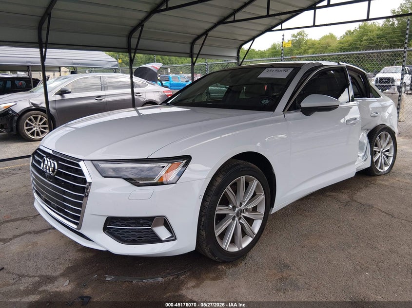 2020 Audi A6 VIN WAUE8AF25LN085516 IAAI salvage auction — SIDE, Salvage Title, sold $9,300 on 2026-07-16 (photo 2)