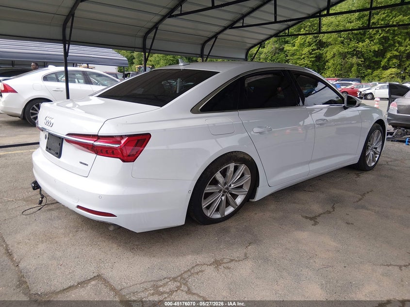 2020 Audi A6 VIN WAUE8AF25LN085516 IAAI salvage auction — SIDE, Salvage Title, sold $9,300 on 2026-07-16 (photo 4)