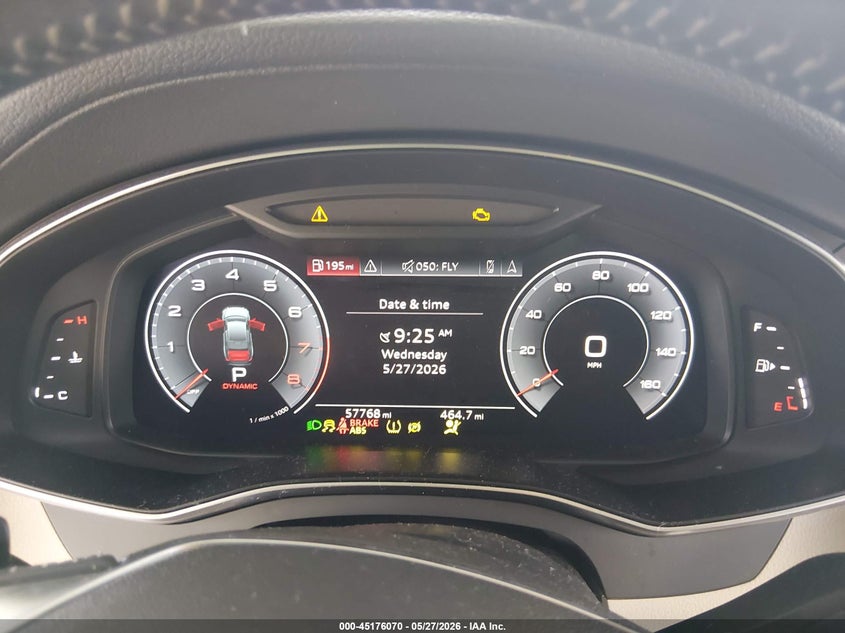 2020 Audi A6 VIN WAUE8AF25LN085516 IAAI salvage auction — SIDE, Salvage Title, sold $9,300 on 2026-07-16 (photo 7)
